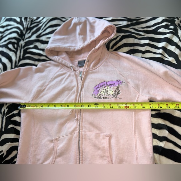 Volcom Featured Artist Zip Hoodie - Y2K/Surf/Skate/Art/Abstract - Junior’s XL - Picture 14 of 16